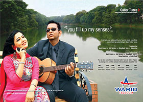 Warid press ad