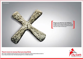 City Bank Press ad